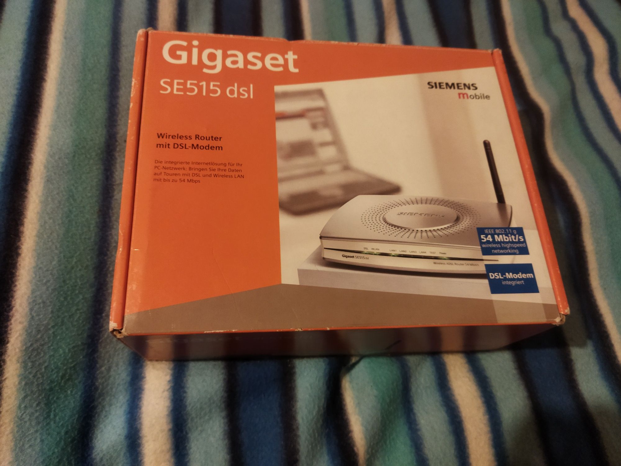 Siemens Gigaset Se515 dsl bezprzewodowy router modem Adsl