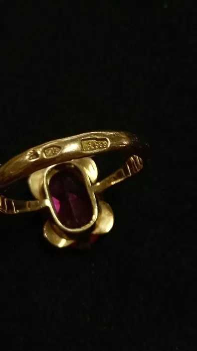 Pierścionek złoty 583 4,21g rozmiar 17 Komis Madej Tarnów