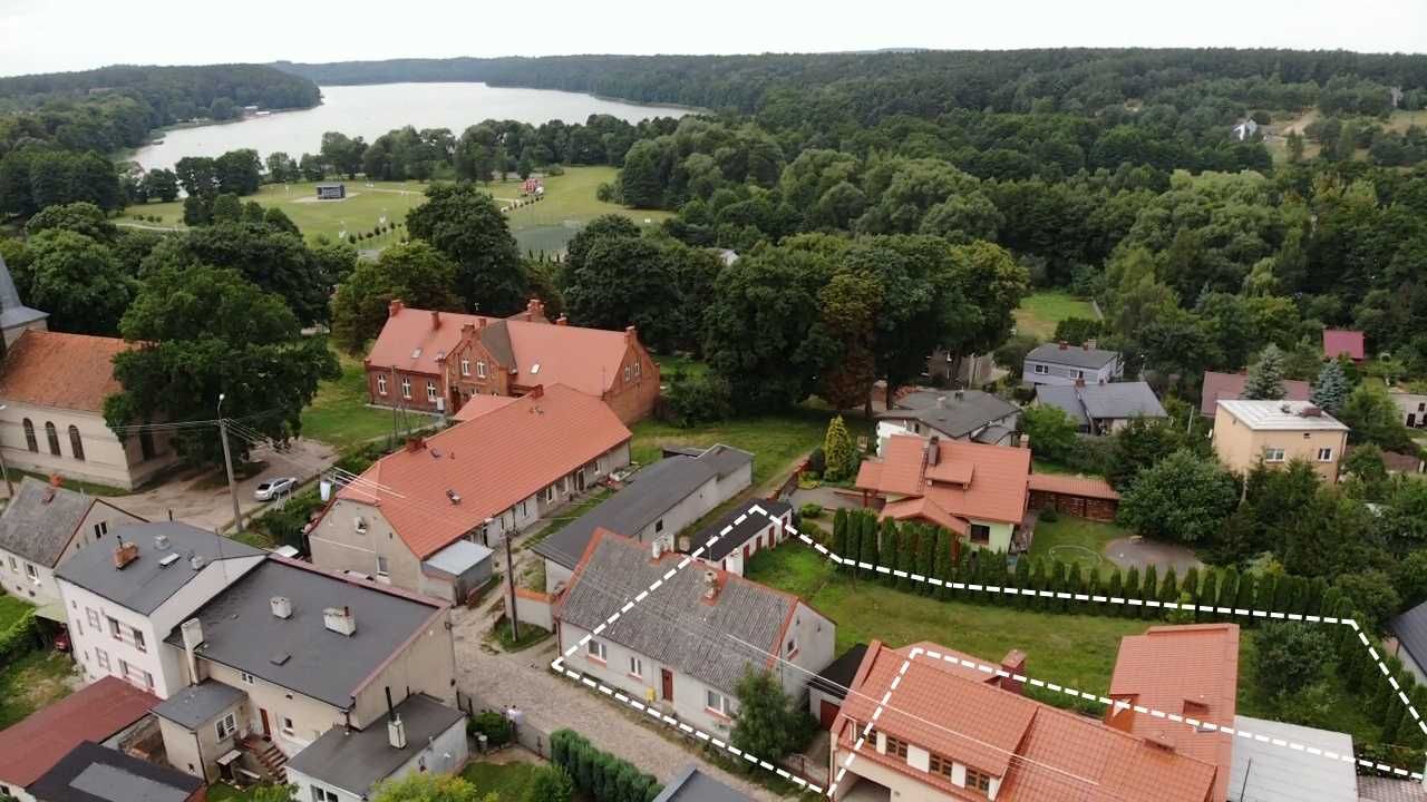 Mazury - stary dom w pięknej okolicy (do remontu). Lidzbark