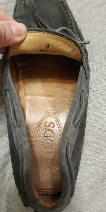 Tod's. Лоферы, очень мягенькие  ( 27см стелька)  р. 41.  Кожа/замш.
