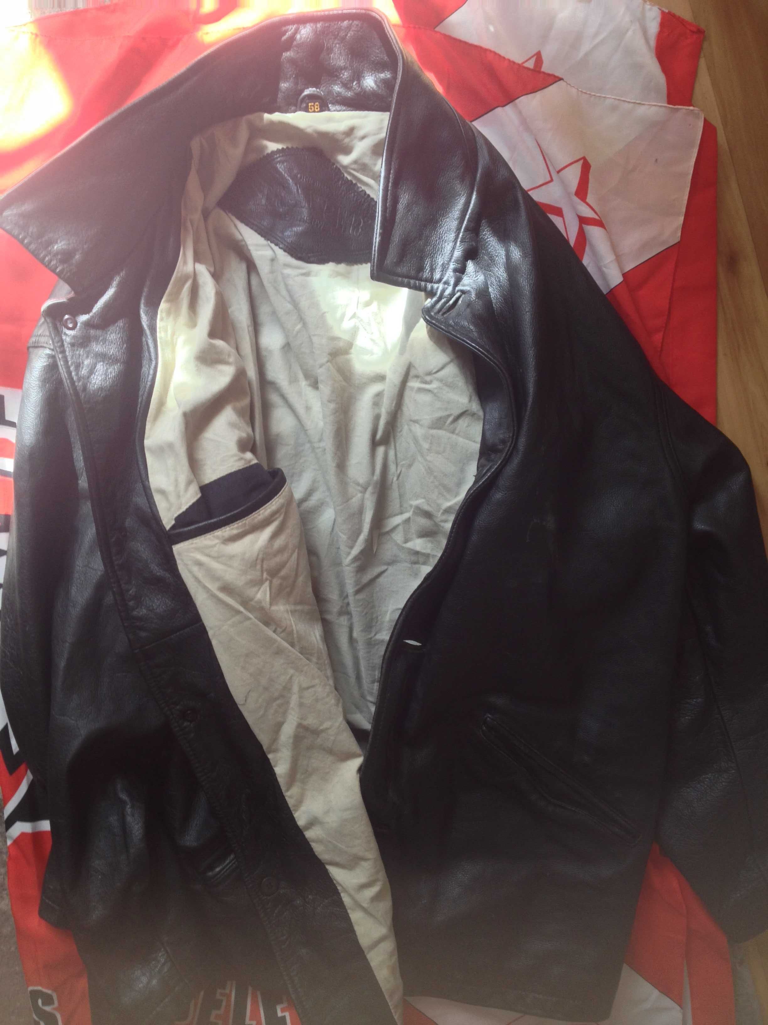Продам шкіряну куртку Malte Kenzo Volkl Fila розмір 50-52