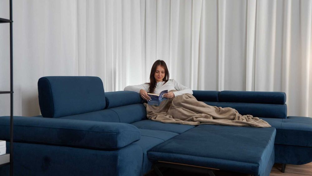 Narożnik Rio. Rogówka. Regulowane zagłówki. Sprężyny! Szybka dostawa!