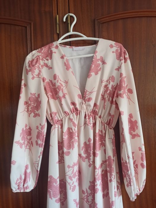 Vestido Flores rosa