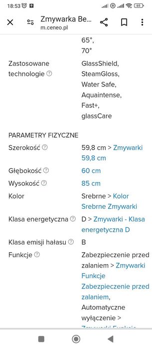 Sprzedam nową zmywarkę