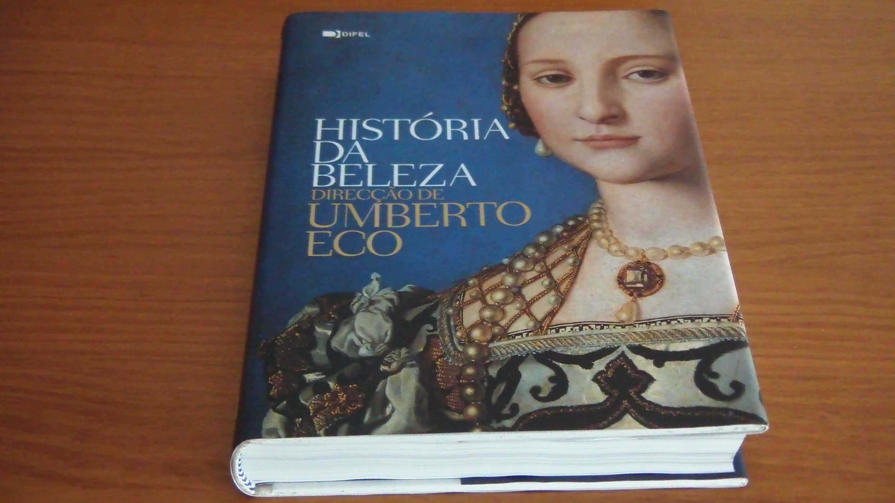 História da Beleza e História do Feio de Umberto Eco (RAROS)