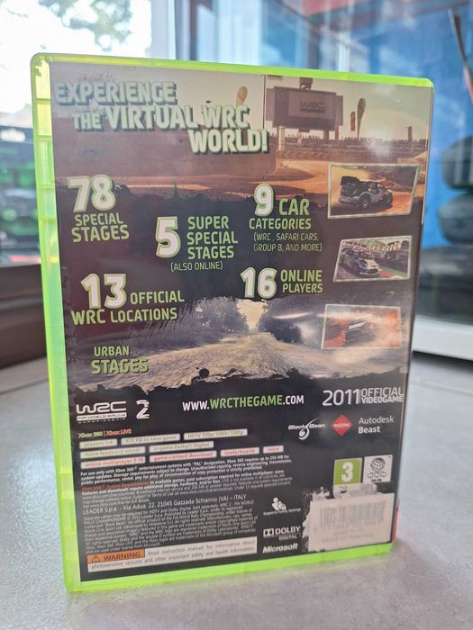 WRC Fia World Rally 2 Xbox 360, CentrumGrania