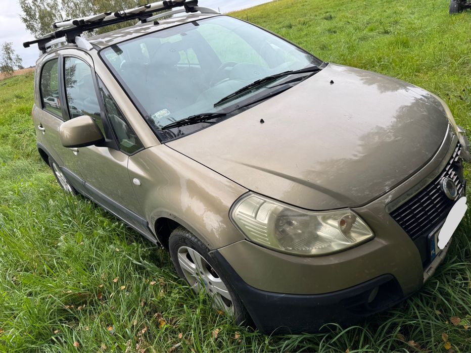Fiat Sedici/SX4 1.9 DDis 120km 4x4,uszkodzony