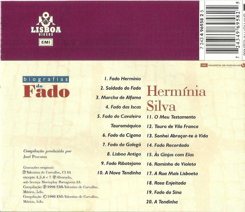 Hermínia Silva - Biografias do Fado