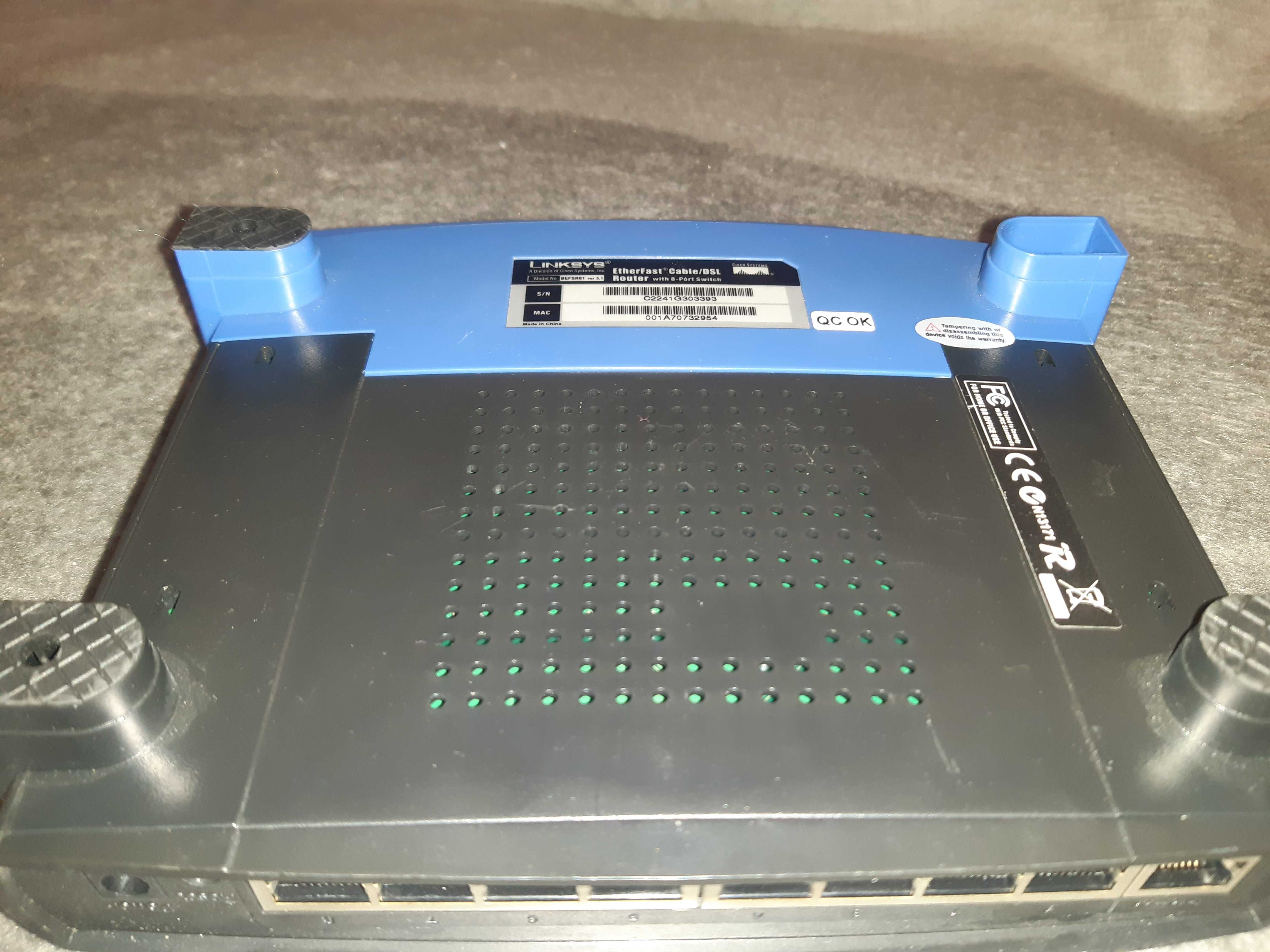 Router Linksys BEFSR81 1*WAN, 8*LAN