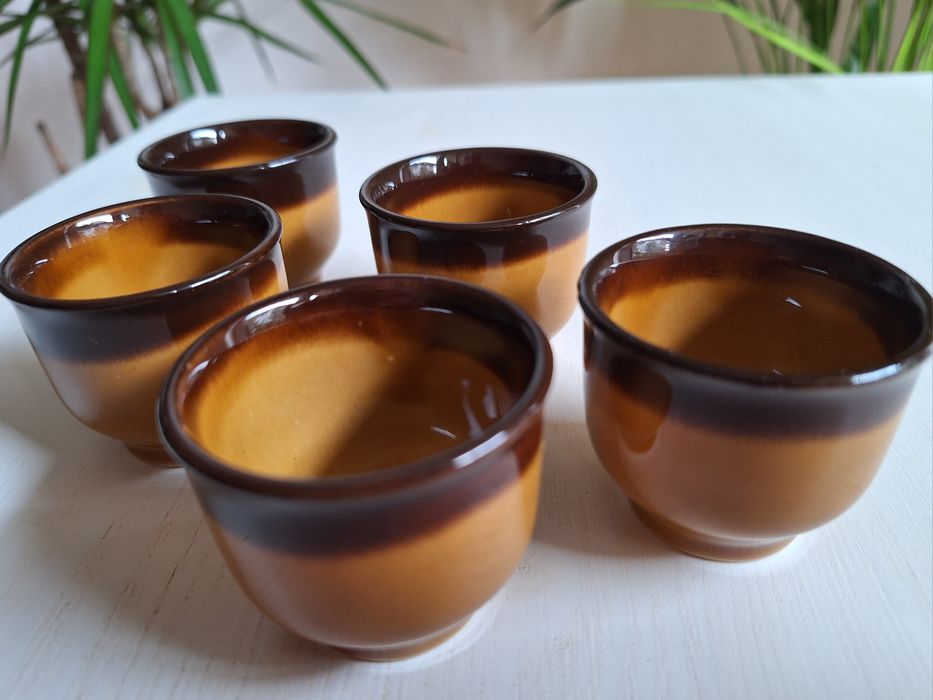 Kieliszek podstawka na jajko prl 5 szt