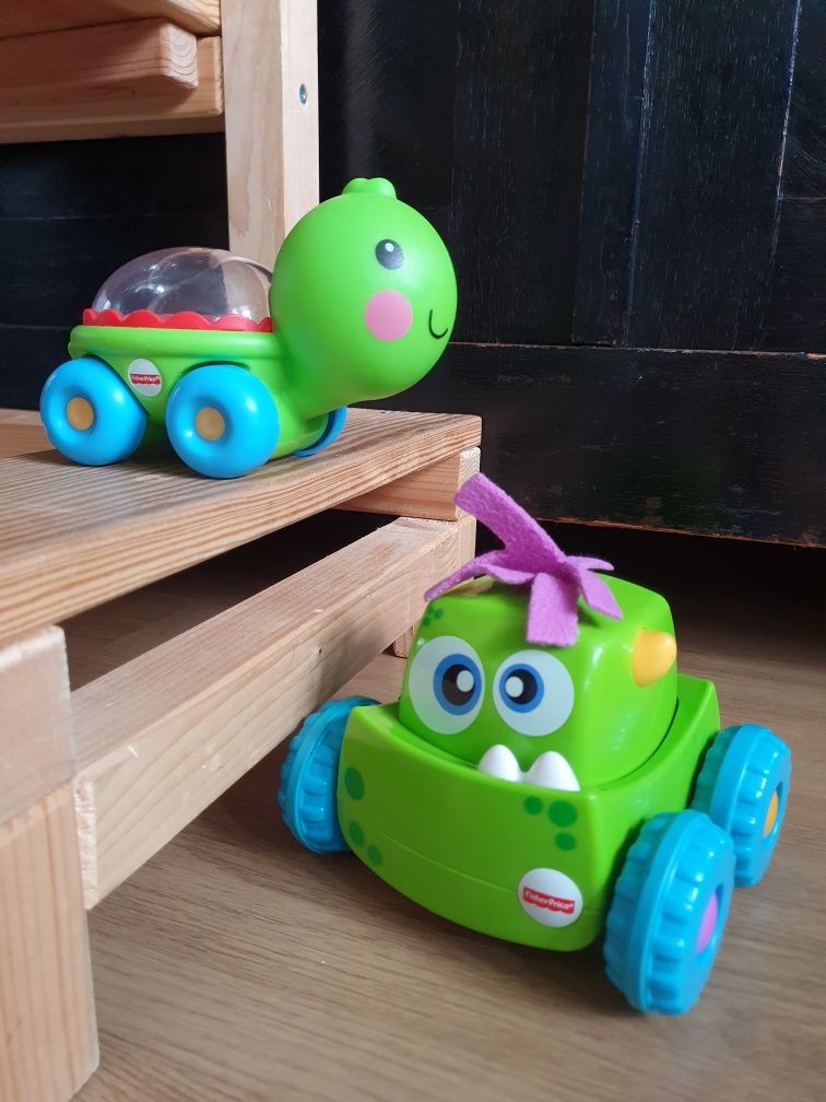 Fisher Price pojazdy na napęd kuleczki auto