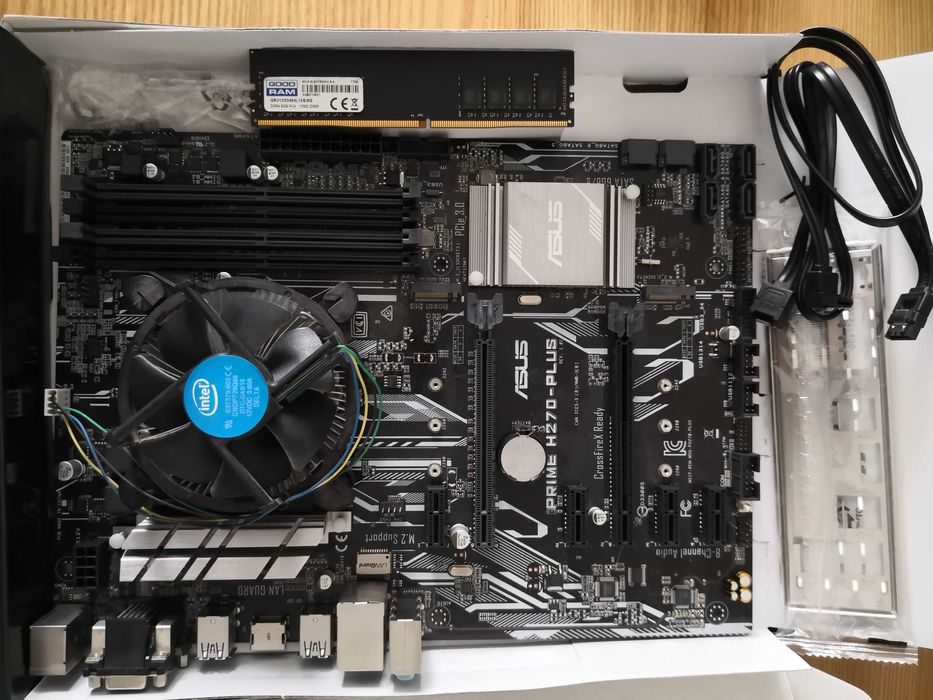 Pentium G4400 3.30GHz s1151 + Asus H270-Plus + 8Gb DDR4