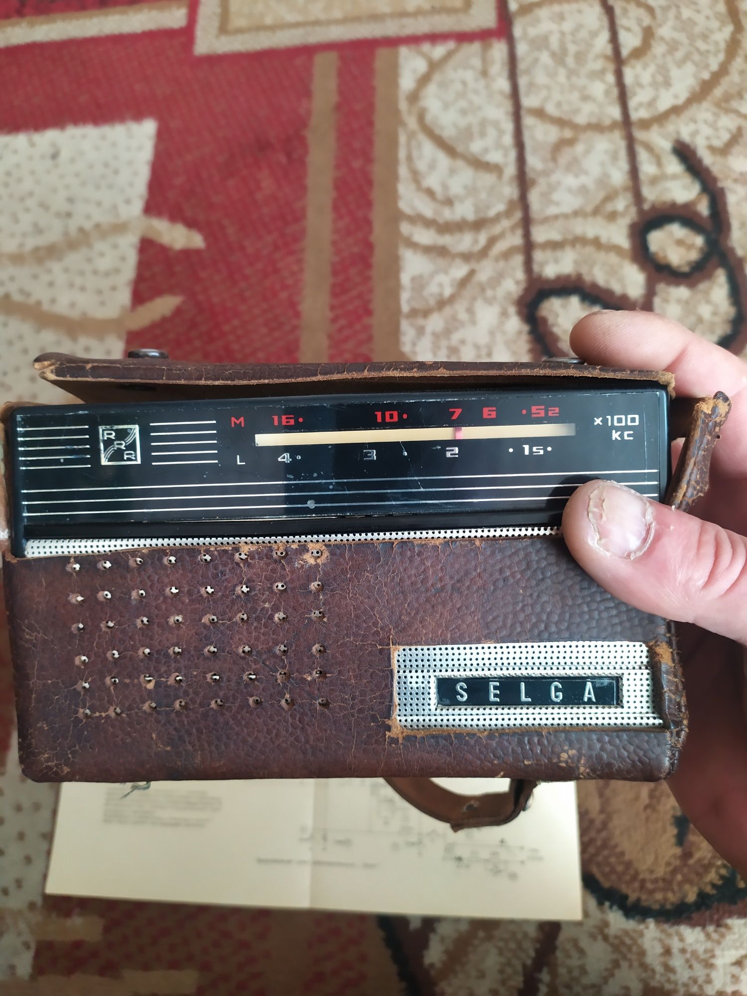 Раритетный радиоприемник SELGA 1963.
