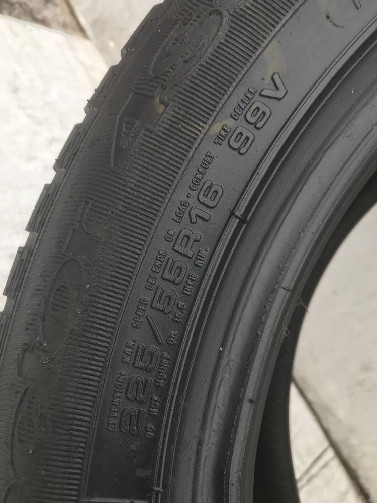 Шина Goodyear Vector 225/55r16 Розпаровка Зима Б/у Склад Оригинал