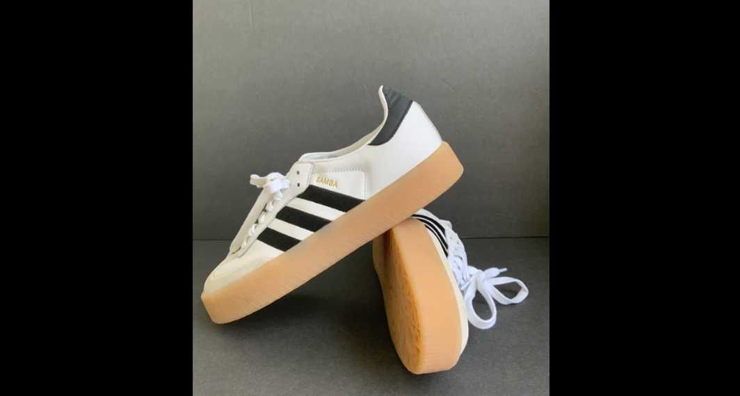 adidas Sambae White Black Gum (Women's)    43