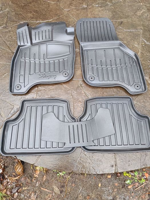 Коврики Килимки 3Д для Фольксваген Е-Гольф