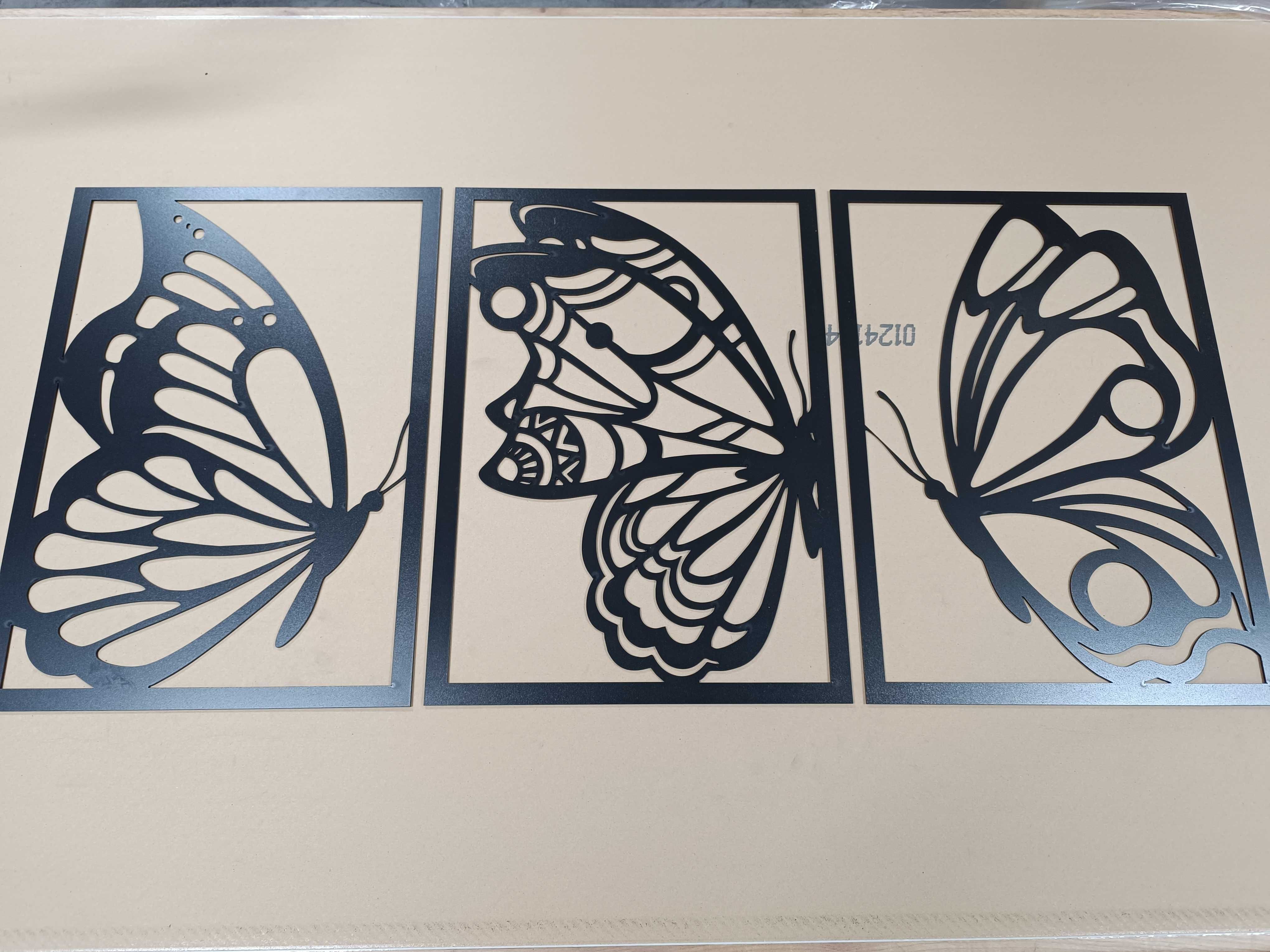 Dekoracja ścienna 3d, obraz, - motyle – K0046- Producent -
