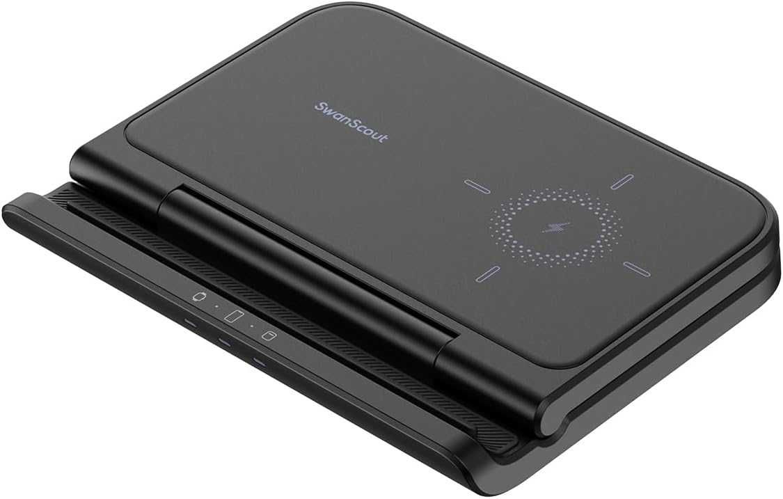 Ładowarka bezprzewodowa 25W, Samsung Z Fold, Watch Ultra, Galaxy Buds