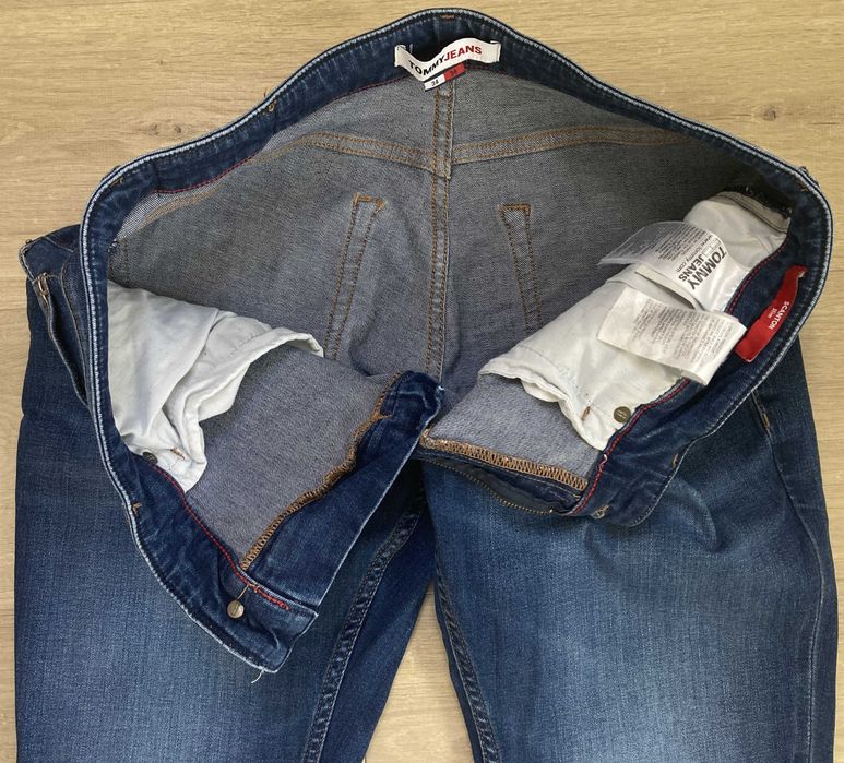 Tommy Hilfiger Scanton Slim Fit Jeans męskie jeansy, W34 L34