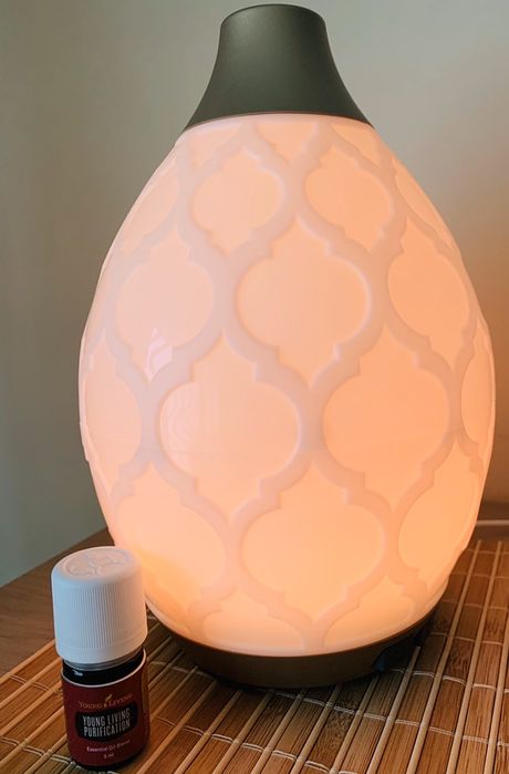 Difusor Humidificador desinfeta oleo essencial Young Living Desert
