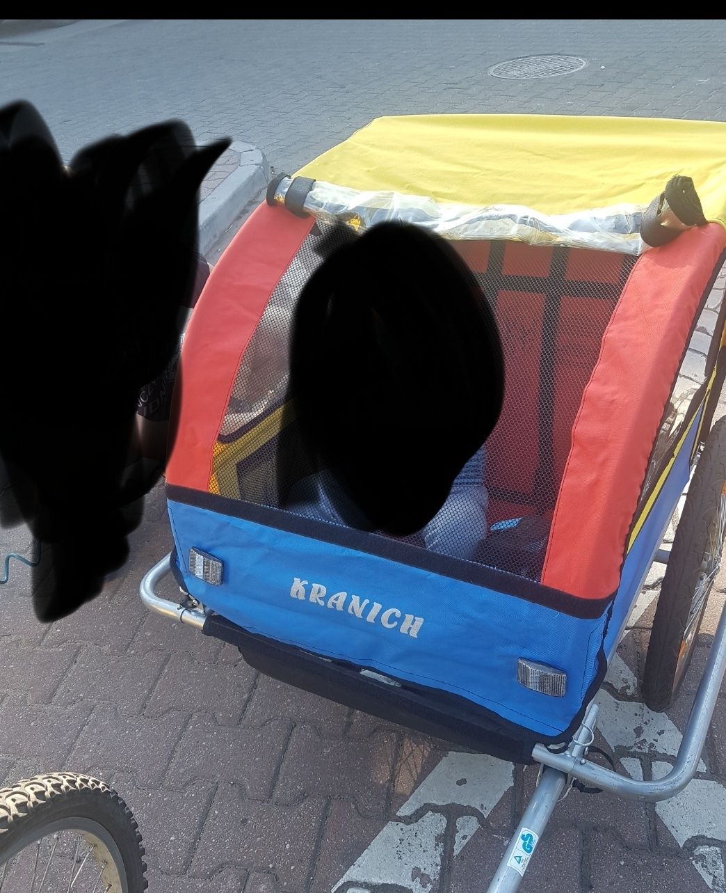 Riksza rowerowa unisex