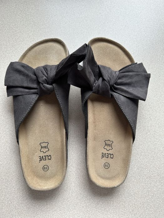 Klapki Cleve rozmiar 39 lato