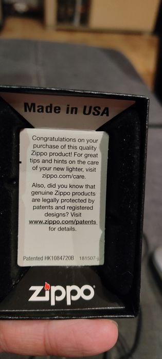 Zippo zapalniczka benzynowa