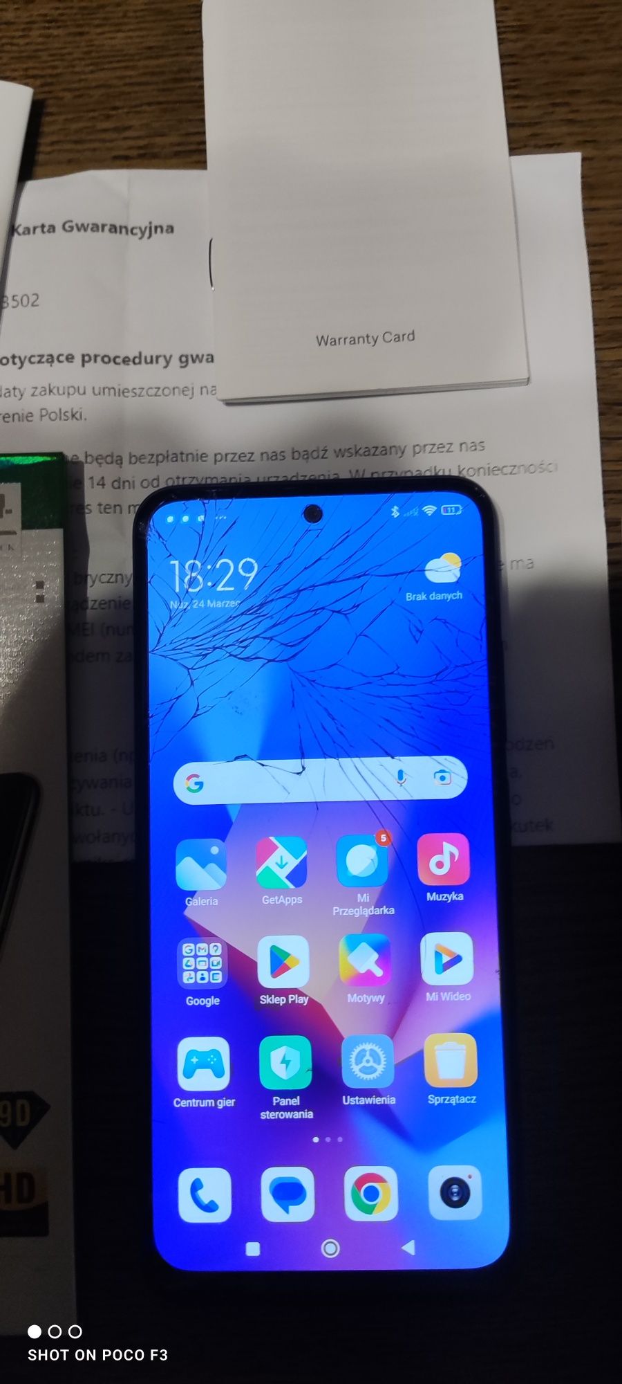 Xiaomi Redmi Note 12S, 8GB/256GB uszkodzony