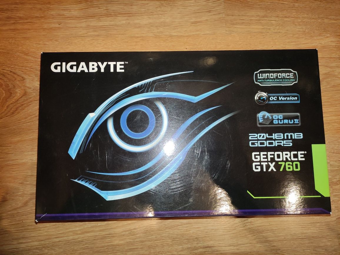 Відеокарта GeForce GTX 760 Gigabyte GDDR5 2gb