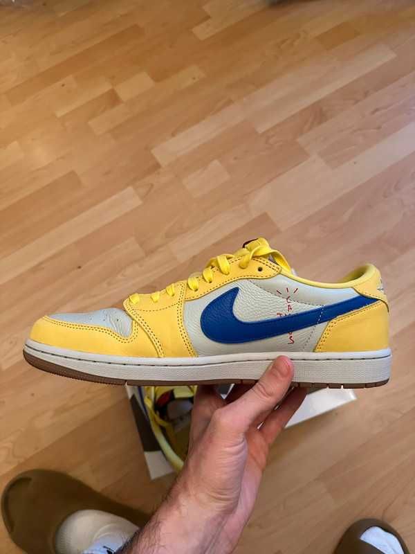 Travis Scott x Jordan Air Jordan 1 Low OG Canary Yellow R.41