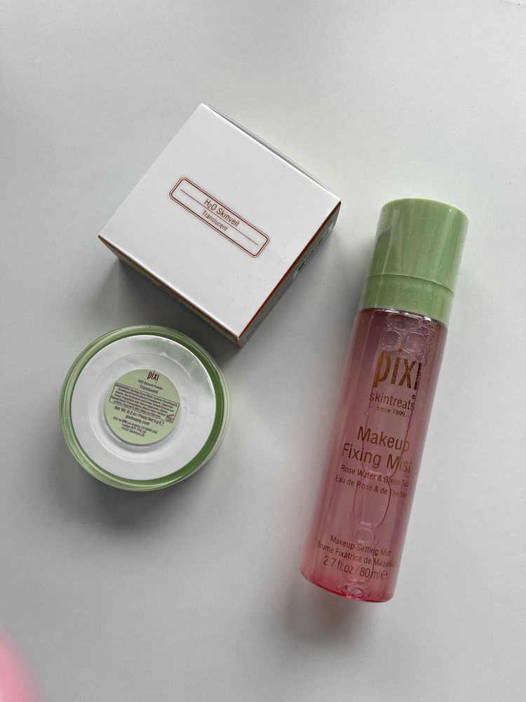 Pixi Beauty puder h2o skinveil i mgiełka utrwalająca makijaż NOWE