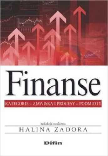 Finanse. Kategorie, zjawiska i procesy, podmioty - Halina Zadora