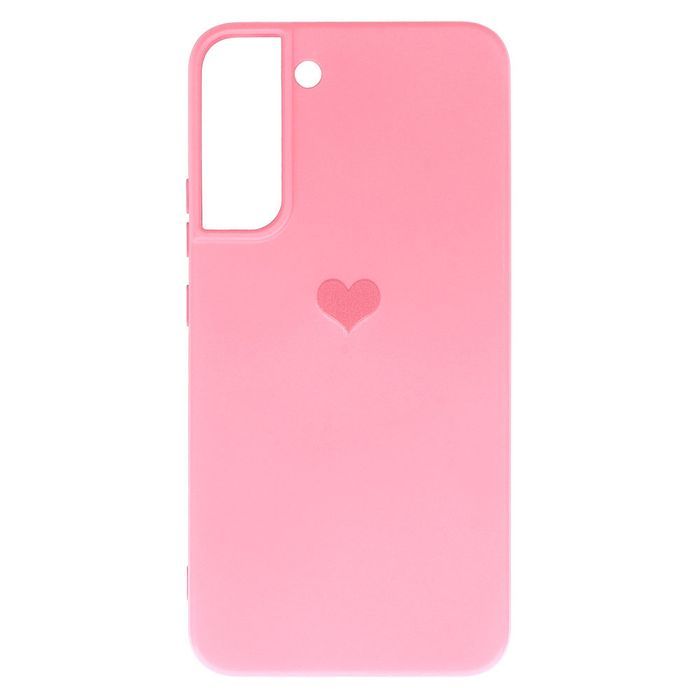 Vennus Silicone Heart Case Do Samsung Galaxy S22 Plus Wzór 1 Różowy