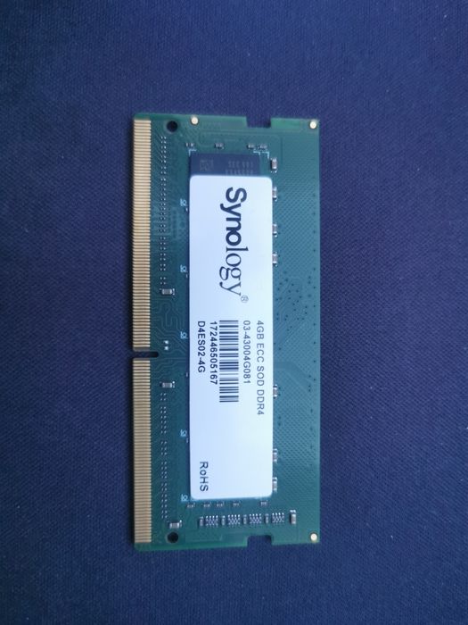 Pamięć oryginalna do Synology 4GB ECC SOD DDR4