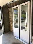 Porta em pvc vidro duplo