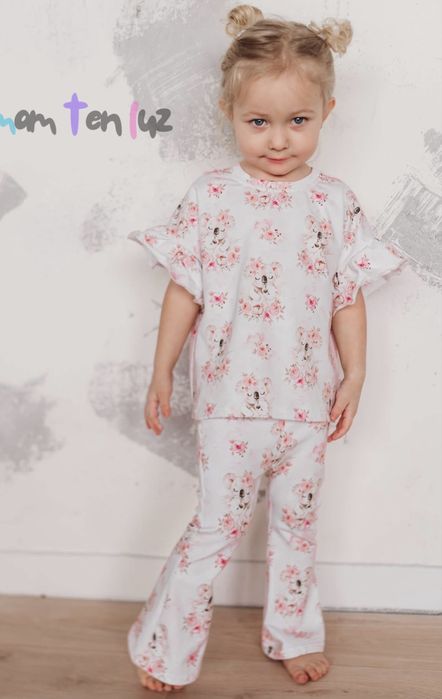 Nowy komplet w koale koszulka i dzwony 98/104 mam ten luz