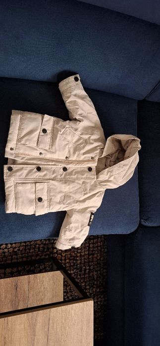 Kurtka zimowa Burberry oryginalna 6 miesięcy 68 cm