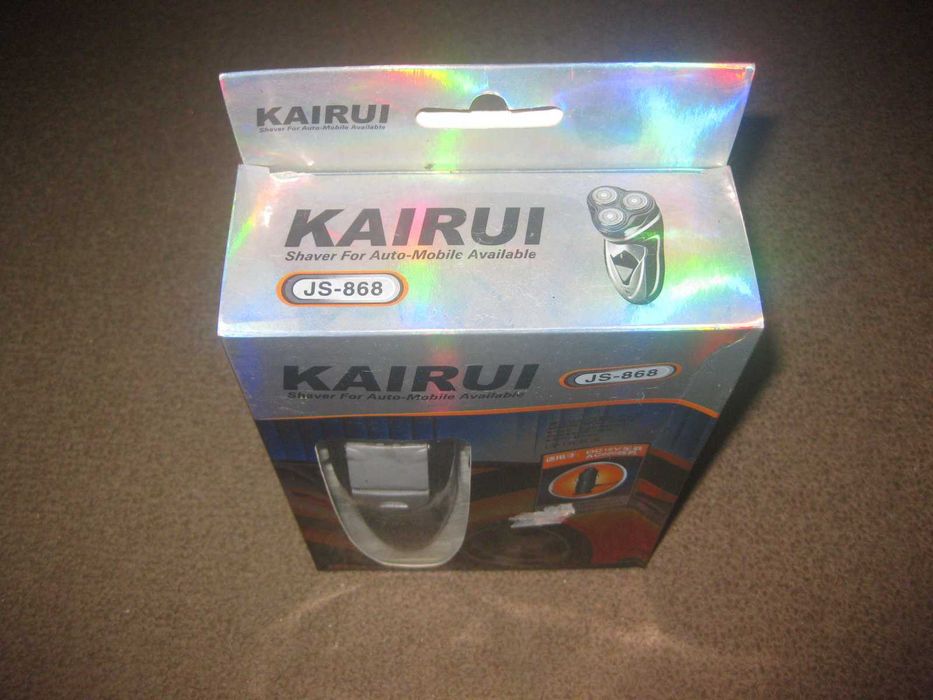 Máquina de Barbear "Kairui" Nova e Embalada!