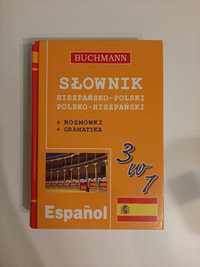 Słownik hiszpańsko-polski, polsko-hiszpański + gramatyka i rozmówki