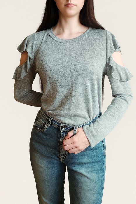 Bluzka z długim rękawem