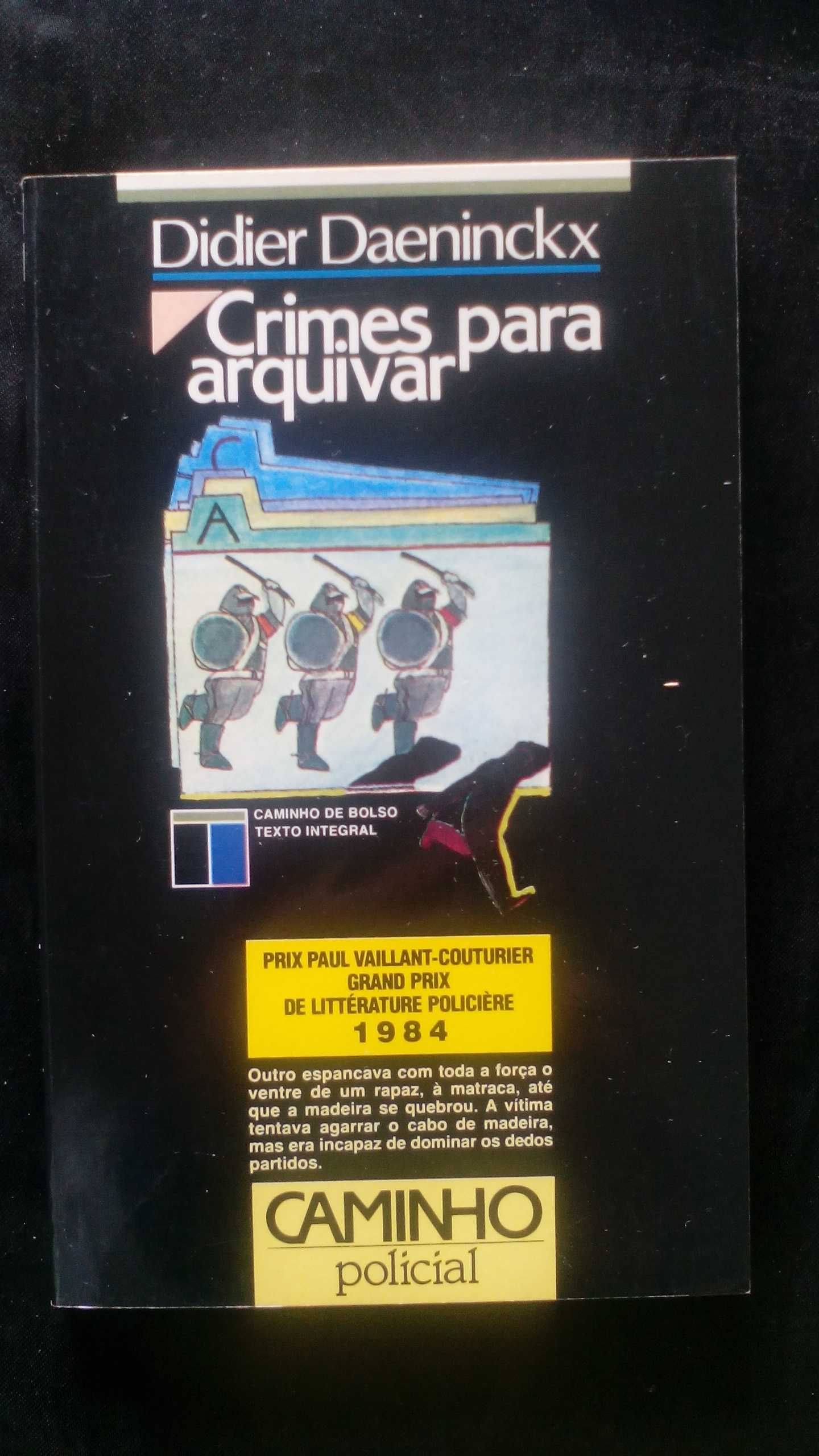 Crimes para Arquivar, de Didier Daeninckx