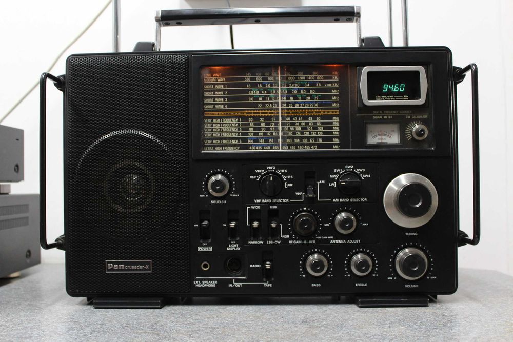 Radio globalne PAN Crusader X 82F1 12-Band Japan Wielozakresowe