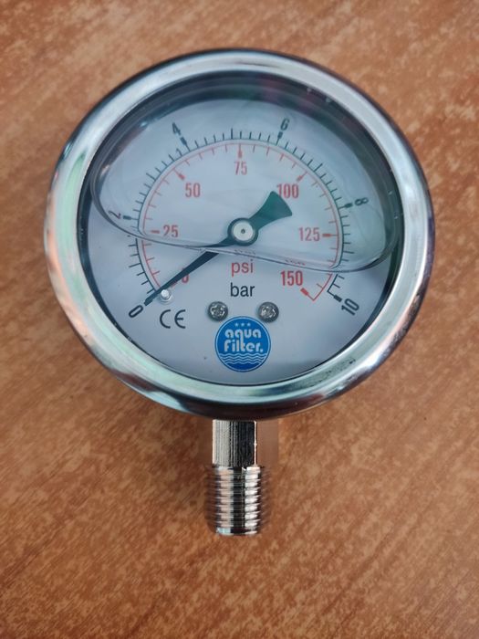 Манометр гліцериновий 10 бар