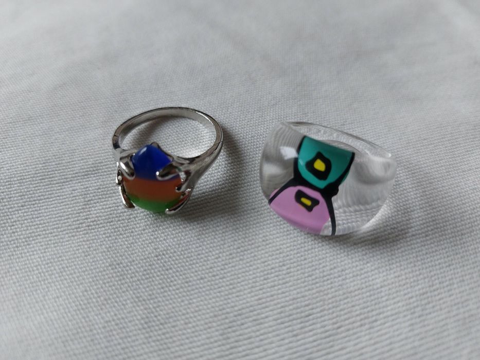 pierścienie / pierścionki dwa