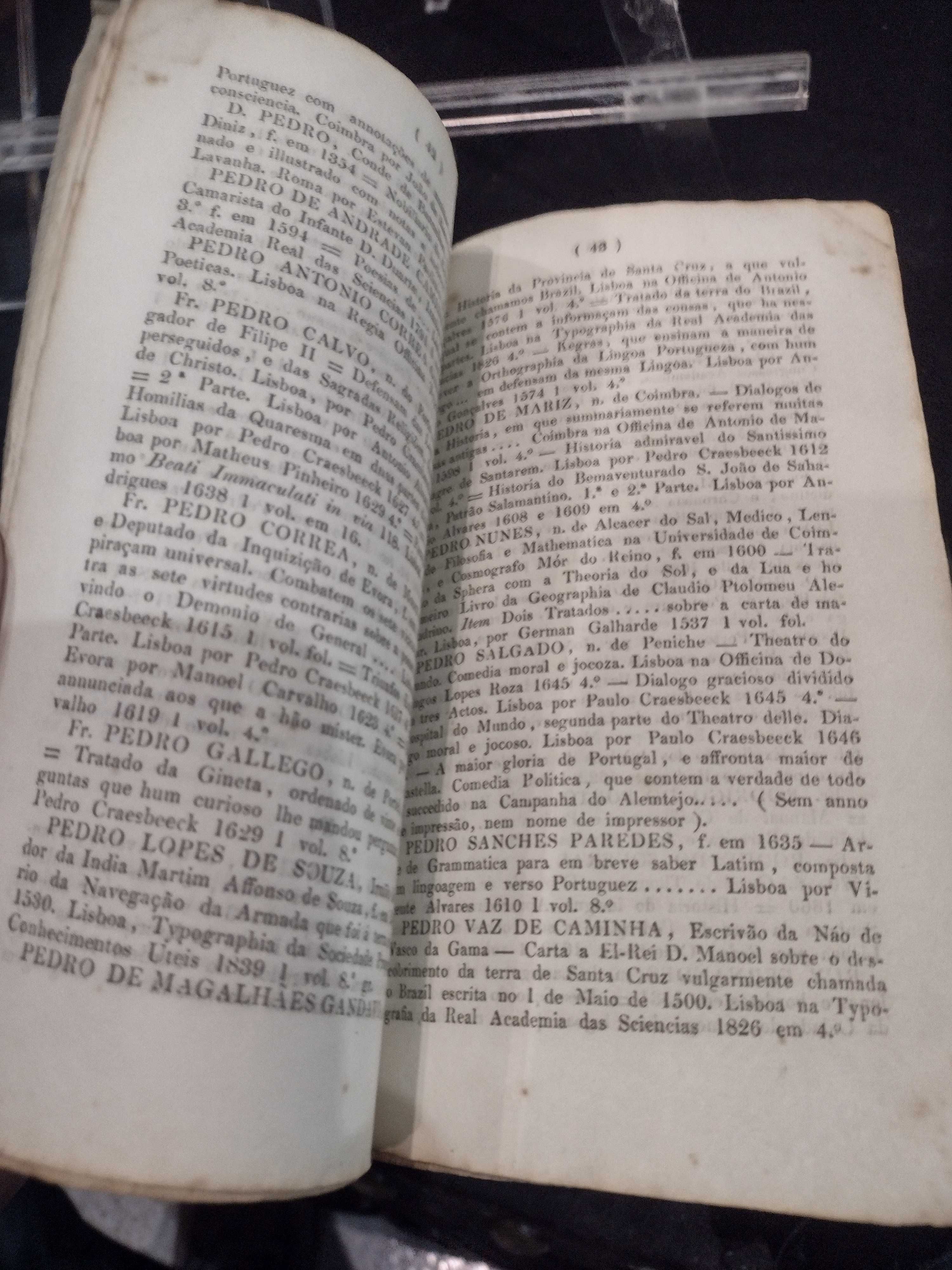 Lusitana escolhida ou catalogo dos escriptores portuguezes 1841