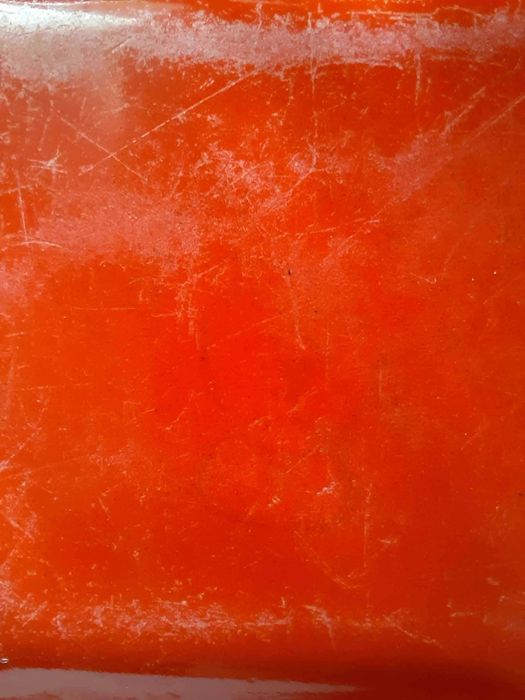 Olkusz Mydelniczka z Podstawkiem Emalia Klasyk PRL Vintage