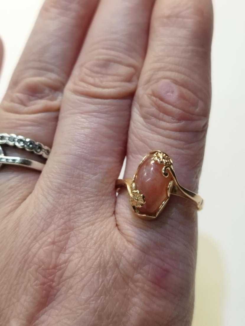 Złoty pierścionek z oczkiem p.585 rozmiar 20,  Komis Madej sc