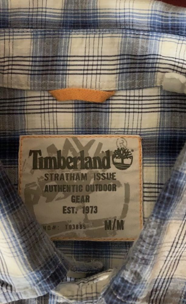 Camisa Manga Curta Timberland Homem