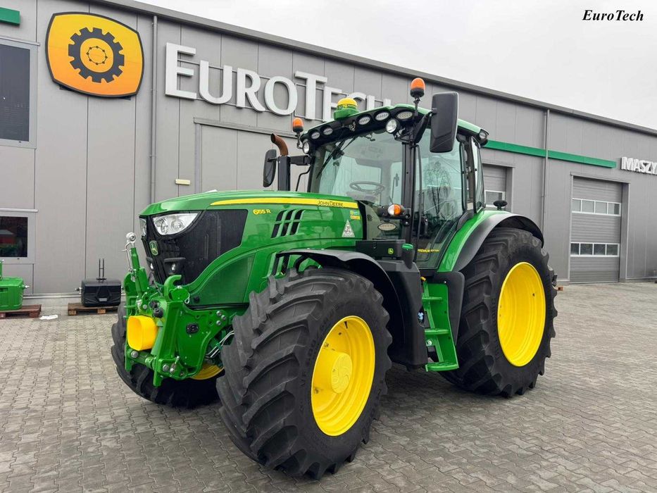 John Deere 6155r 2022r AutoPower 50km 171km Wom GPS LED