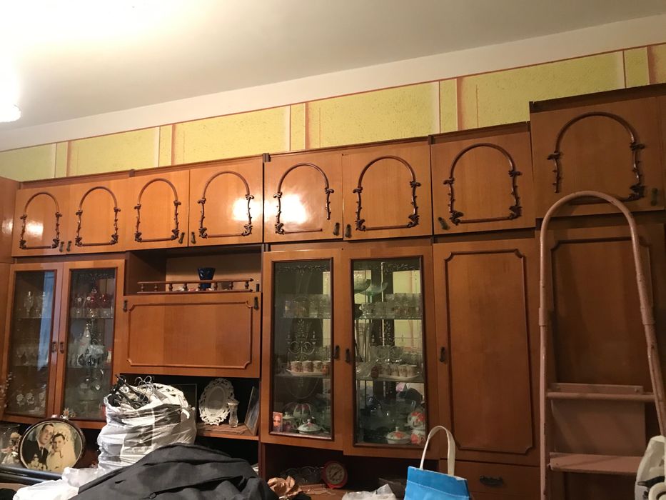 Мебель стенка буковина